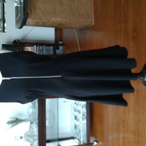 MICHAEL KORS BLACK DRESS WITH ZIPPER IN FRONT-NWT-8